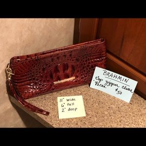 Brahmin wristlet clutch